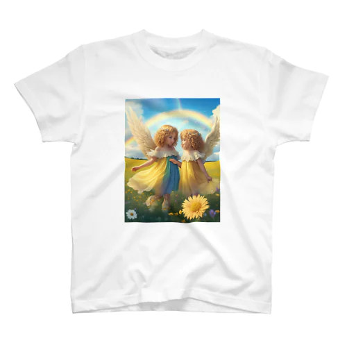 花畑の天使 Regular Fit T-Shirt