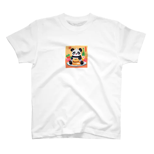 食いしん坊パンダ Regular Fit T-Shirt