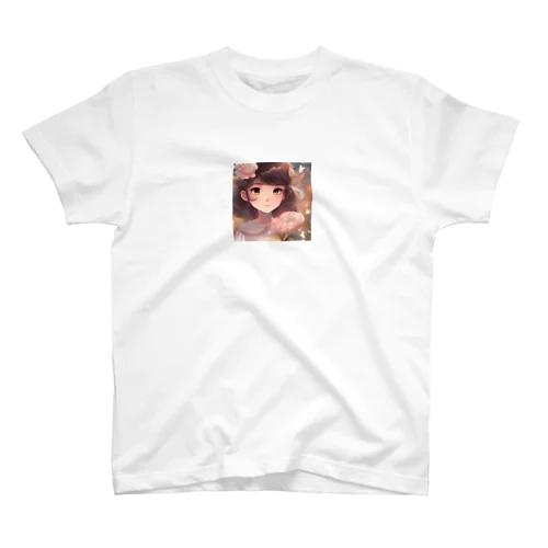 ドット絵かわいい女の子 Regular Fit T-Shirt