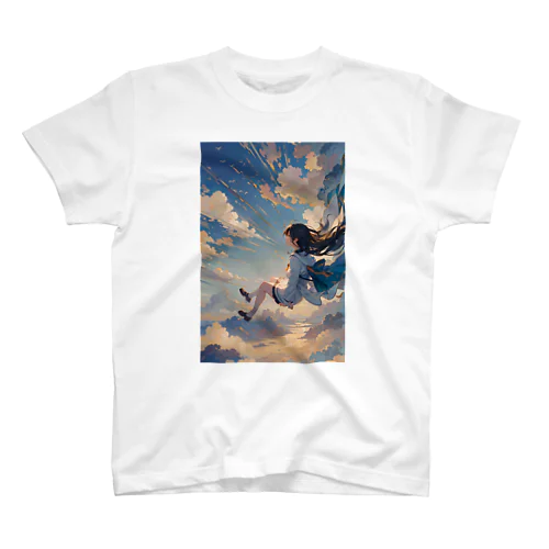 Sky Journey　〜世界最古で最大の恒久的なキャンパスの旅〜　No.4「Falling」 スタンダードTシャツ