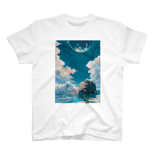 Sky Journey　〜世界最古で最大の恒久的なキャンパスの旅〜　No.2「恍惚」 Regular Fit T-Shirt