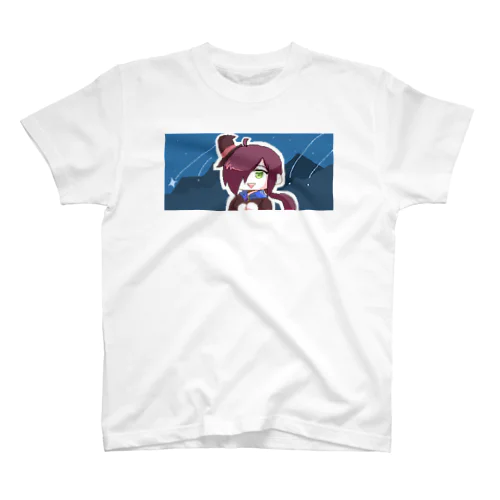 ミラちゃんと流れ星（本厚木事業所） スタンダードTシャツ