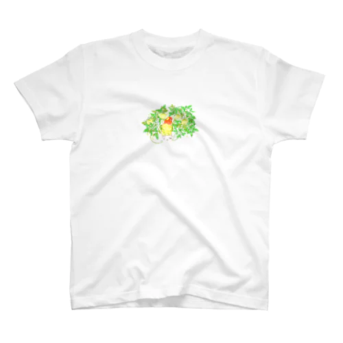 9月のオピーチョ【コザクラインコ】 Regular Fit T-Shirt