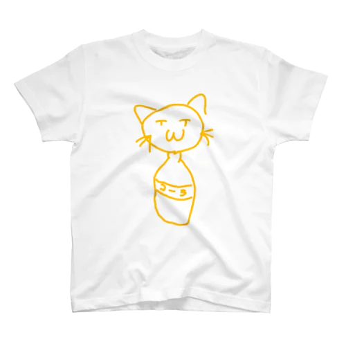 ボトルonキャット スタンダードTシャツ