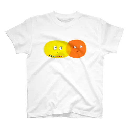 きいろちゃんとオレンジちゃんTシャツ Regular Fit T-Shirt