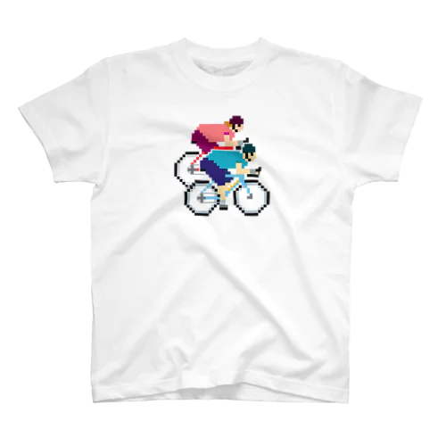 ふたりride（青・赤） スタンダードTシャツ