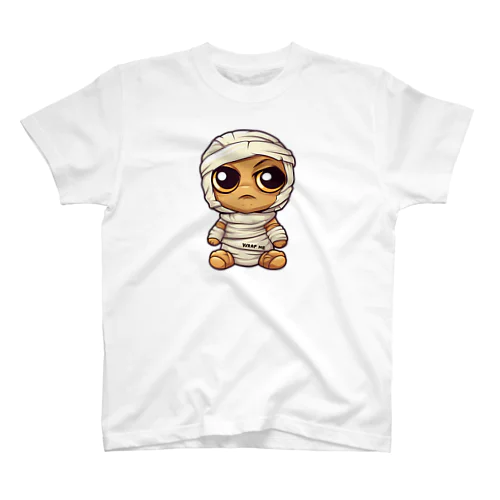 Wrapped Wonders Halloween Collection: Mummy #04 Regular Fit T-Shirt
