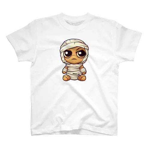 Wrapped Wonders Halloween Collection: Mummy #04 スタンダードTシャツ