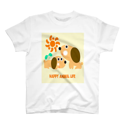 HAPPY ANIMAL LIFE  티셔츠