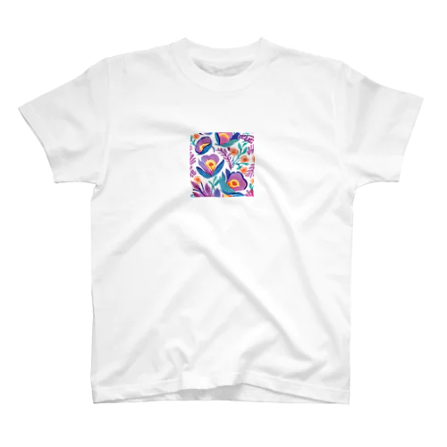 大人可愛いコレクション　花 スタンダードTシャツ