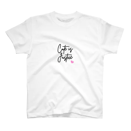 Cute is Justice Regular Fit T-Shirt