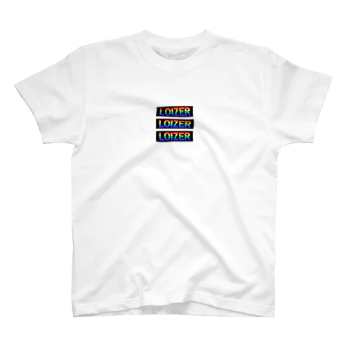 LOIZER 3連ロゴ Regular Fit T-Shirt