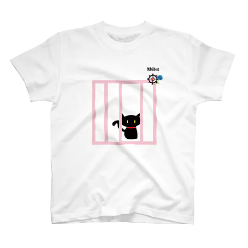 magboxシリーズ　檻の中の黒猫 スタンダードTシャツ