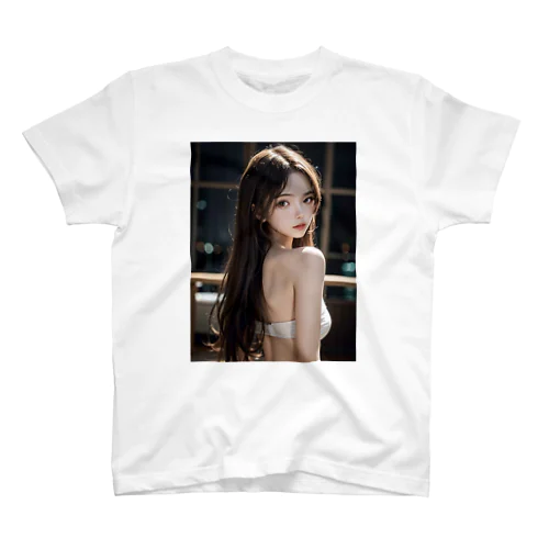 美女図鑑（背中） Regular Fit T-Shirt