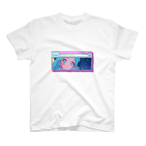 neon city girl スタンダードTシャツ