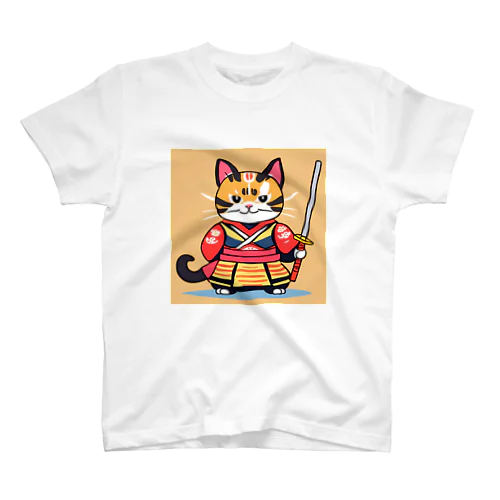 戦国武将猫 Regular Fit T-Shirt