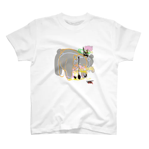 Eating bear 8/9 スタンダードTシャツ