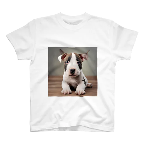 テリアのかわいい子犬のグッズ スタンダードTシャツ