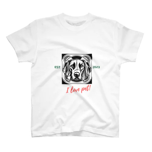 Dog ペット好き スタンダードTシャツ