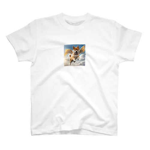 天使の柴犬 Regular Fit T-Shirt