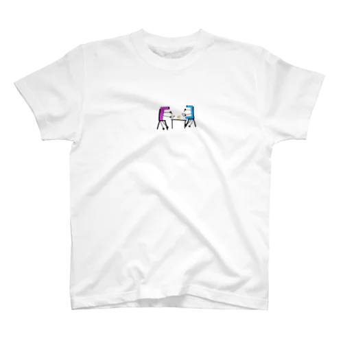 ピーくんとリィーくんの初めての食事 Regular Fit T-Shirt