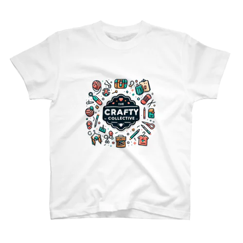 The Crafty Collective のロゴマーク スタンダードTシャツ