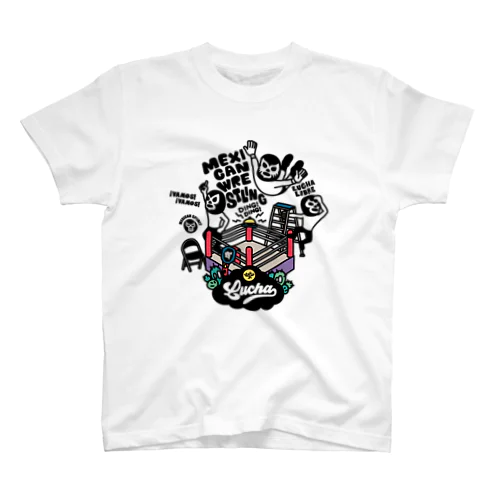 mexican wrestling lucha libre18 スタンダードTシャツ