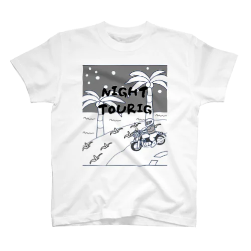 夜のツーリング Regular Fit T-Shirt