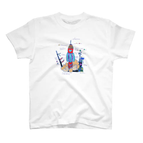 旅立つロケット スタンダードTシャツ