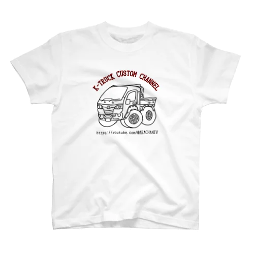 ARACHAN-TVイラスト淡色系 Regular Fit T-Shirt