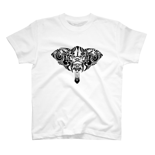 Tribalぞうさん Regular Fit T-Shirt