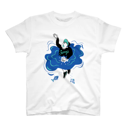 Super Positive Blue スタンダードTシャツ