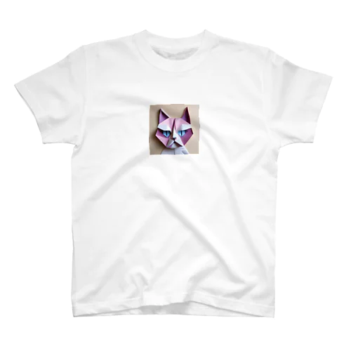 折り紙アニマル・ワシ猫ですねん！ スタンダードTシャツ