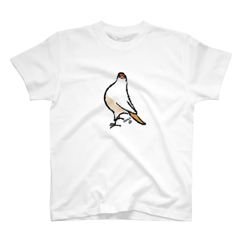 なんも考えてない文鳥 スタンダードTシャツ