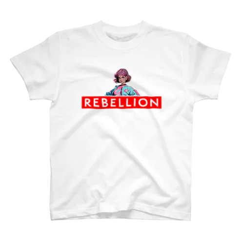 REBELLION GIRL MAKI Regular Fit T-Shirt