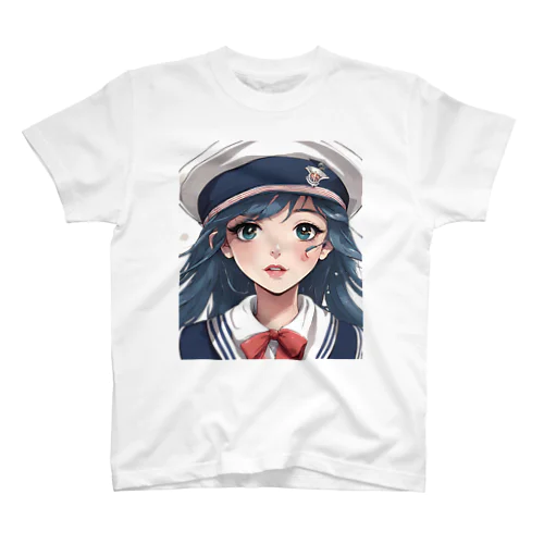 海のような美少女 Regular Fit T-Shirt