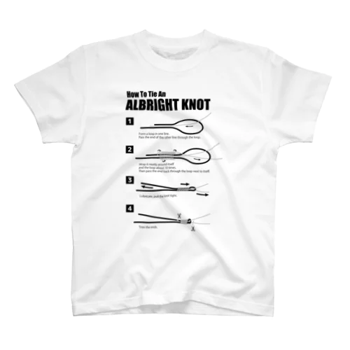 How to tie an ALBRIGHT KNOT スタンダードTシャツ