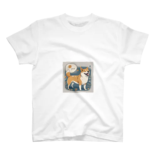 笑う犬 Regular Fit T-Shirt