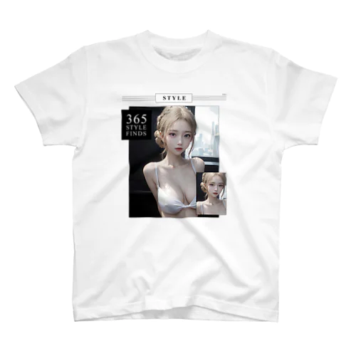 美女 図鑑（期待） スタンダードTシャツ