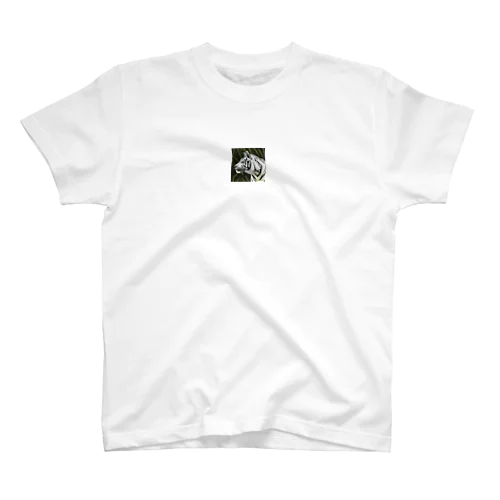 白いトラ Regular Fit T-Shirt