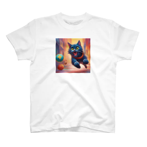 元気な猫 スタンダードTシャツ