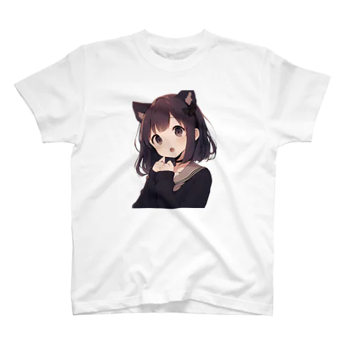 猫耳っ娘 Regular Fit T-Shirt