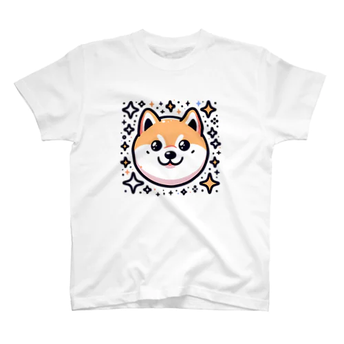 かわいい芝犬 Regular Fit T-Shirt