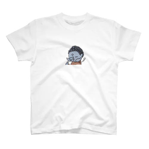 大仏の【るにょらくん】グッズ05振り向きGJ スタンダードTシャツ