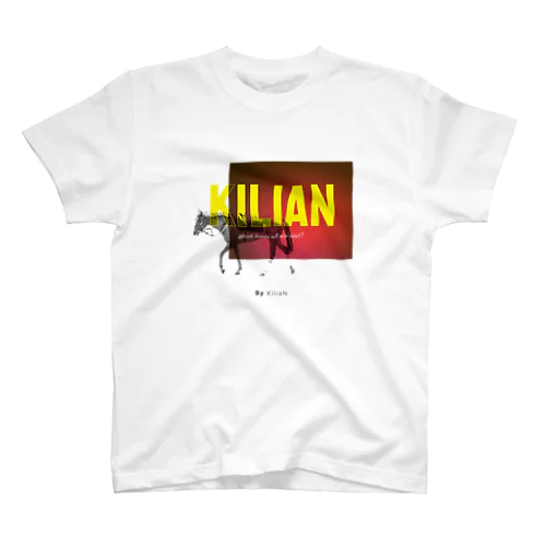 KiliaN　#03 - RED&YELLOW Regular Fit T-Shirt