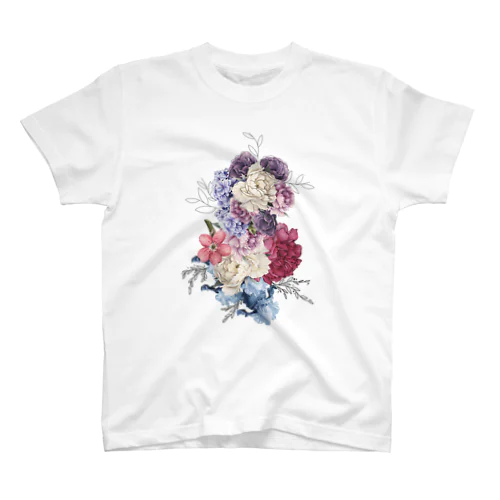 bouquet　花束 Regular Fit T-Shirt