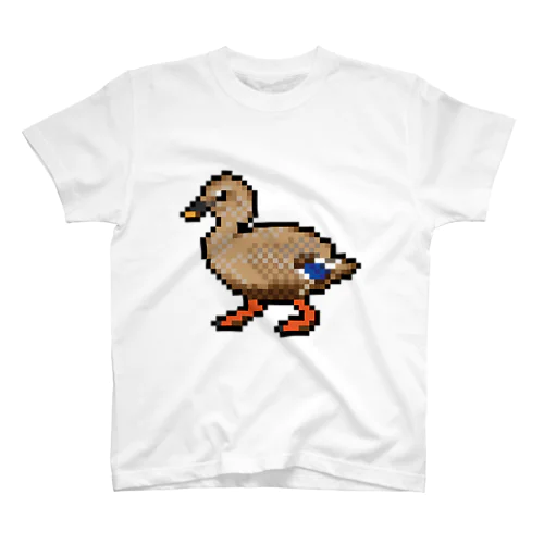 ドット絵カルガモくん Regular Fit T-Shirt