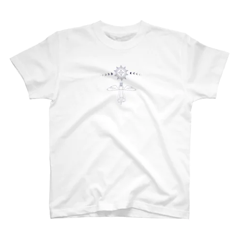 響かさね「永夜」- Bright night - Regular Fit T-Shirt