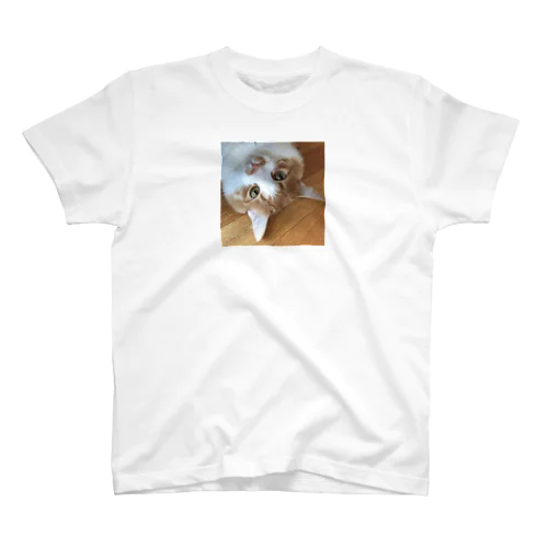 猫の にこくん Regular Fit T-Shirt