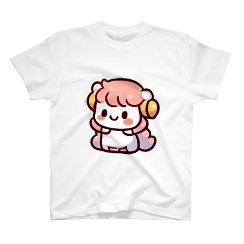 あなたの心を満たす、ふわふわの羊 スタンダードTシャツ